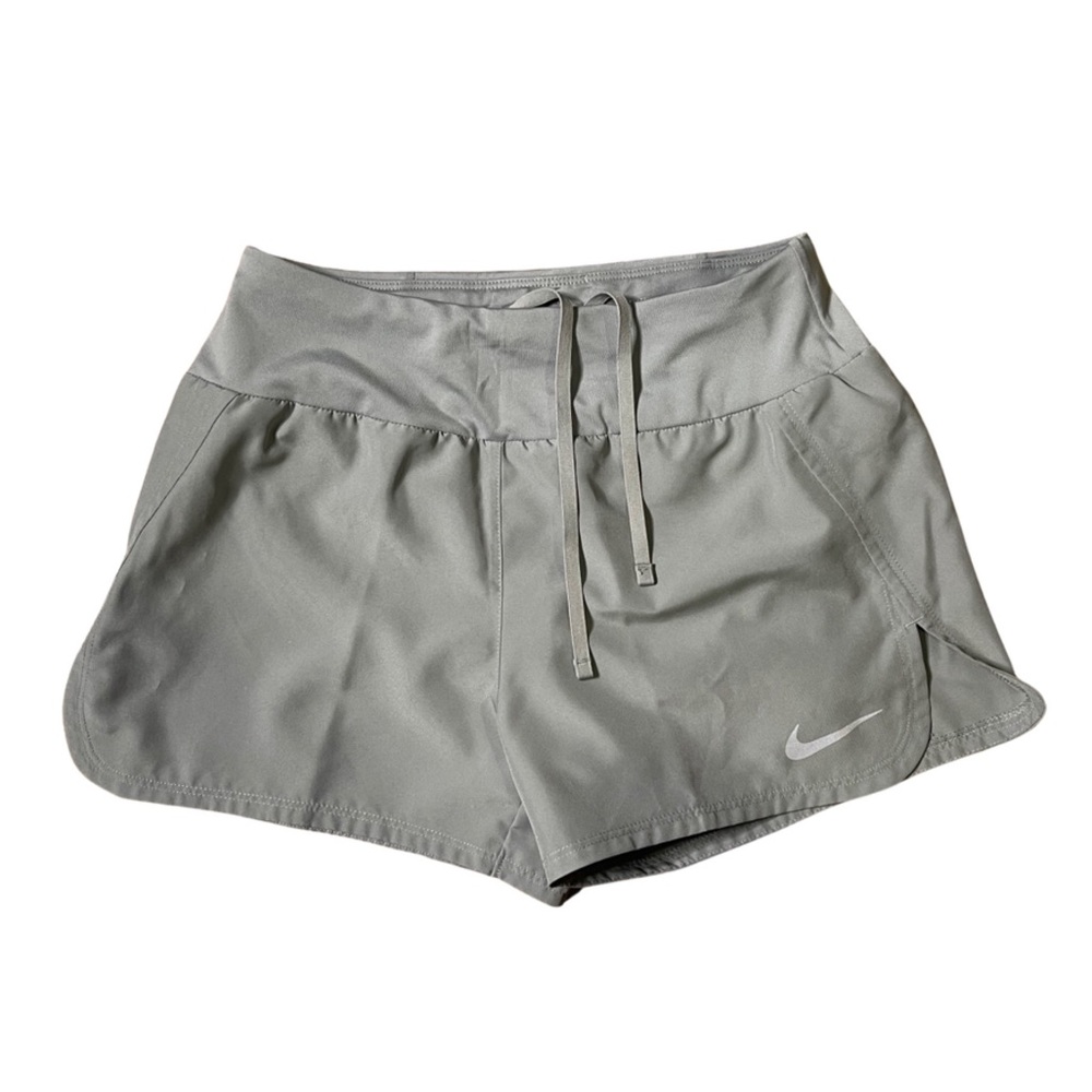 NEW Nike Women’s Dri-FIT 3'' Running Active Athletic Shorts Grey X-Small NWT